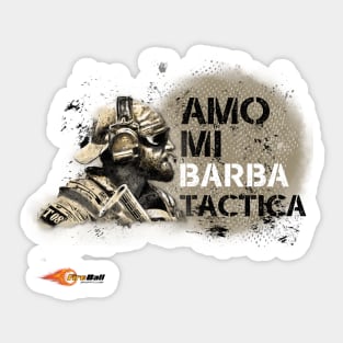 Tactical Beard Operator Sticker